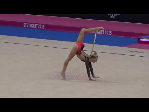 Stephani SHERLOCK (GBR) hoop - 2015 Stuttgart worlds Qualifs