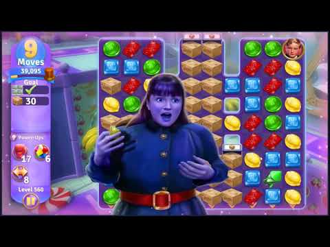 Wonka's World of Candy Level 560 - NO BOOSTERS + FULL STORY 🍫 | SKILLGAMING ✔️
