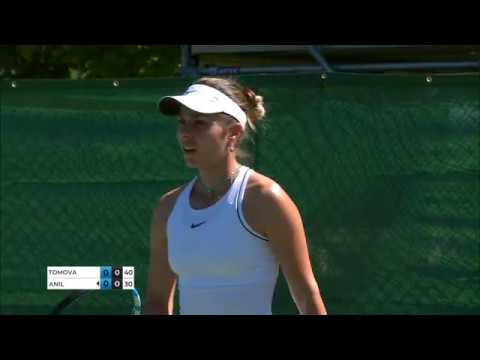 Eastern European Championship, Group C RR, Viktoriya Tomova - Cemre Anil 6-0 6-0