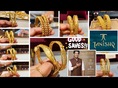 Tanishq Top🔥 Bangles Designs with price | Tanishq daily wear Gold Bangles |Tanishq 22kt gold Bangles