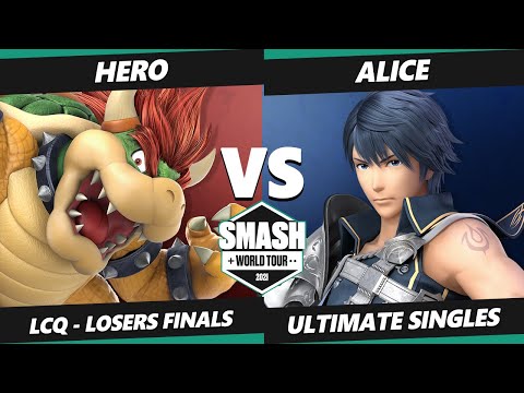 SWT Japan Online Qualifier Match - Hero (Bowser) Vs. Alice (Chrom) SSBU Ultimate Tournament
