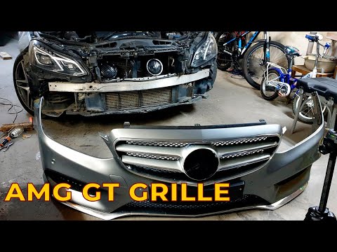 Mercedes W212 Installation AMG GT Grille / Diamond Grille For your Mercedes E-Class W212