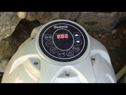 SaluSpa/Bestway/Lay-Z-Spa E02 Error Code - Broken Impeller Shaft Replacement