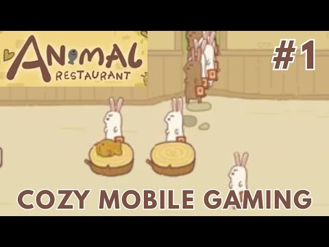 Animal Restaurant Gameplay #1 Cozy Mobile Gaming iOS Android - YouTube