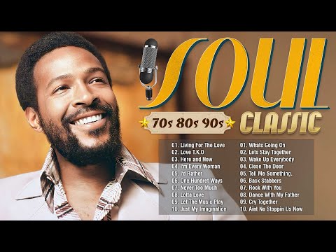 Marvin Gaye, Stevie Wonder, Barry White, Aretha Franklin, Isley Brothers - 70's 80's R&B Soul Groove