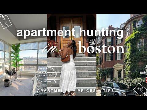 APARTMENT HUNTING IN BOSTON | touring 5 apartments with rent prices