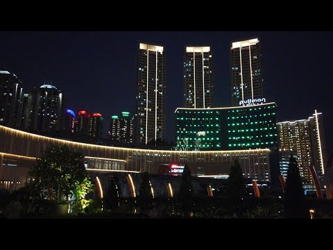 New Normal Indonesia: Night Walk at Central Park Mall Jakarta 2020 4k