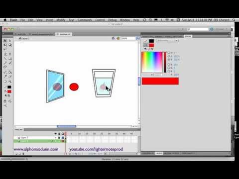 Adobe Flash Basics How to Animate Camera Moves in your Cartoon