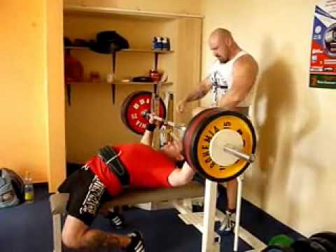 Power Břeclav - Vitus Šrámek RAW 160kg 3x bench-press