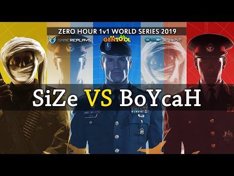 Stanislav TV - SiZe vs BoYcaH - Generals Zero Hour 1v1 World Series 2019