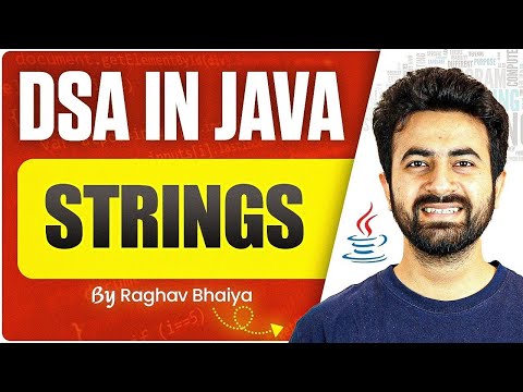 DSA In Java | Strings | Java in One Shot | Strings in Java