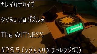 キレイなセカイでクソみたいなパズルをーシゲムネサンチャレンジ編ー#28.5