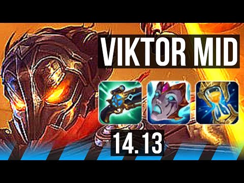 VIKTOR vs TALON (MID) | Rank 7 Viktor, 6 solo kills, 14/3/11, Godlike | VN Challenger | 14.13