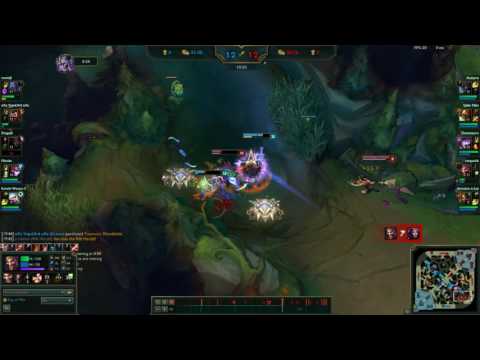 draven 1v3 kinda, low elo d3 play
