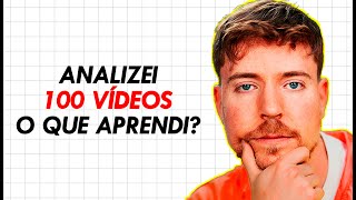 Analisei 100 Vídeos do MrBeast e Descobri Como ele Faz Milhões
