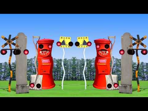 Railroad Crossing Showing Amazing Performance #railroadcrossing #funny #animation #gaming