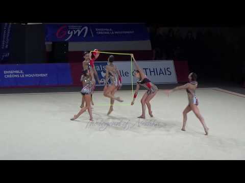 ITALY 3 balls 2 ropes - 2018 Thiais AA