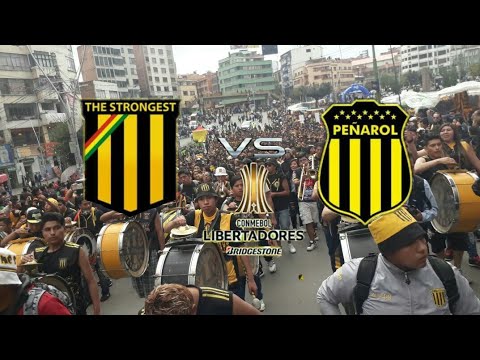 "THE STRONGEST 1-0 Peñarol (CARAVANA-DESDA LA CURVA SUR)" Barra: La Gloriosa Ultra Sur 34 &bull; Club: The Strongest