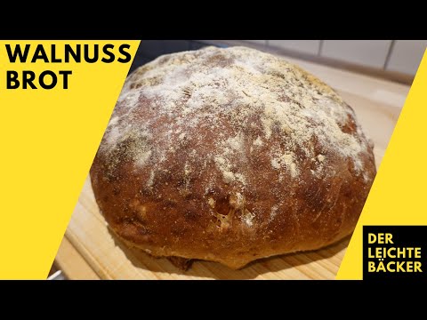 Köstliches Walnussbrot selbst gemacht | einfach und schnell Brot backen | Besser als gekauftes Brot