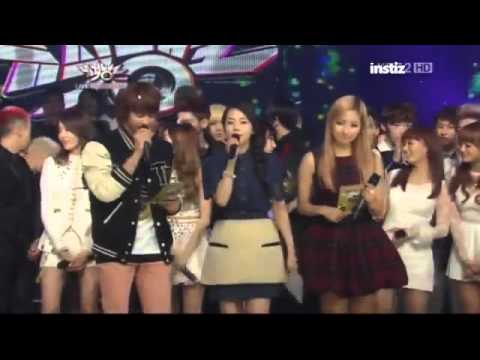 SNSD wins Music Bank K-Chart [ KBS Music Bank | 111202 ]
