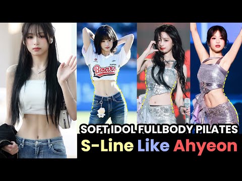 Sculpt Your S-Line Like Ahyeon (BABYMONSTER) 💗 Soft Idol Body Pilates – No Jump, No Gym!