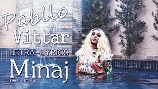 Pabllo Vittar - Minaj (Letra - Lyrics)