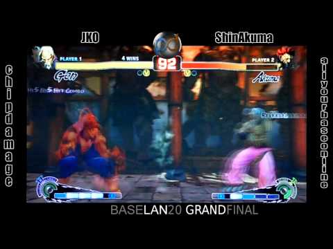 Baselan 20 SSFIV Tourney Grand Final - JKO vs ShinAkuma PT3