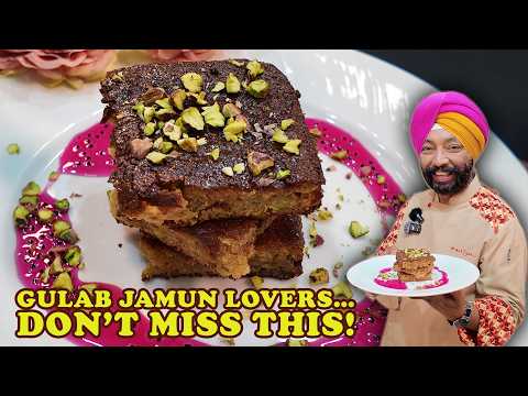 Cake Ya Gulab Jamun? This Dessert Will Surprise You! | Chef Harpal Singh
