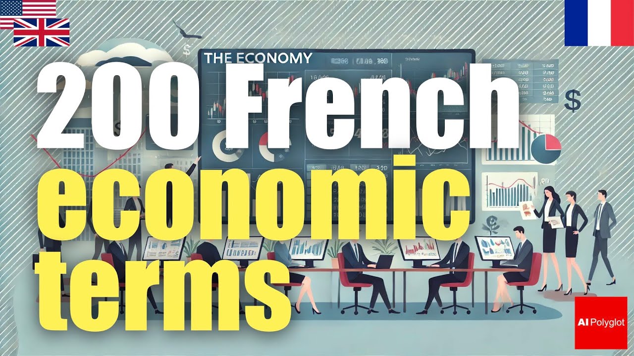 200 French economic terms | Passive listening | with hiragana episode artwork