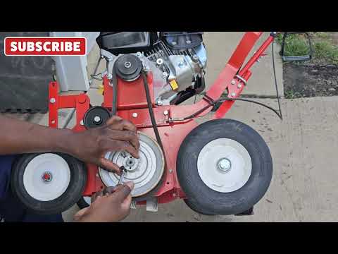 Classen Power Rake TR20-K Drive Belt Removal & Installation (J.O.A.T.D.)