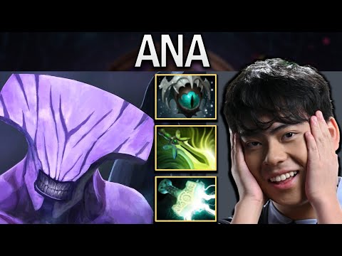 Faceless Void Dota 2 7.33 Ana with Mjolnir and Butterfly