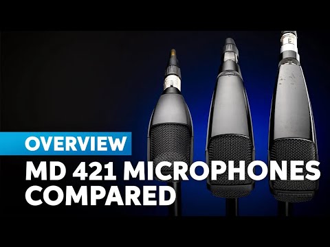 Sennheiser MD-421 Kompakt vs. Vintage and Modern MD 421 Microphones