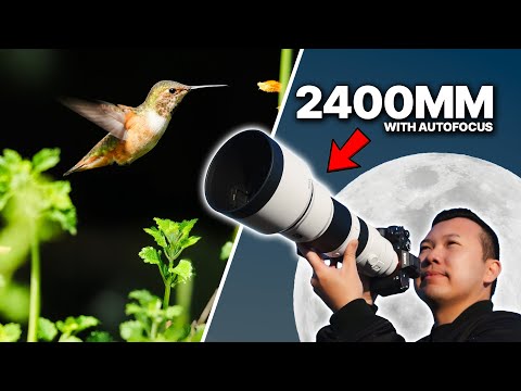 Sony's LONGEST Lens Yet... | 400-800mm G Mega Zoom