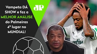 Vampeta defende o Palmeiras e “dá aula” após 4º lugar no Mundial