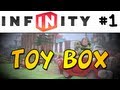 Disney Infinity Toy Box #1 - LET'S BUILD A RACETRACK! (1080p)