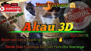 Download lagu Suara WALET Akau 3D - Suara Versi Berjalan , BONUS akhir tahun 2022😁 Original By CSW776 mp3 Download lagu Suara WALET Akau 3D - Suara Versi Berjalan , BONUS akhir tahun 2022😁 Original By CSW776 mp3