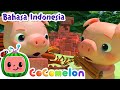 Tiga Babi Kecil CoComelon Bahasa Indonesia Lagu Anak Anak