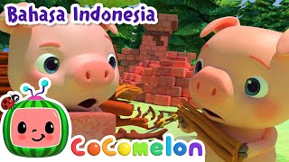 Tiga Babi Kecil  CoComelon Bahasa Indonesia - Lagu