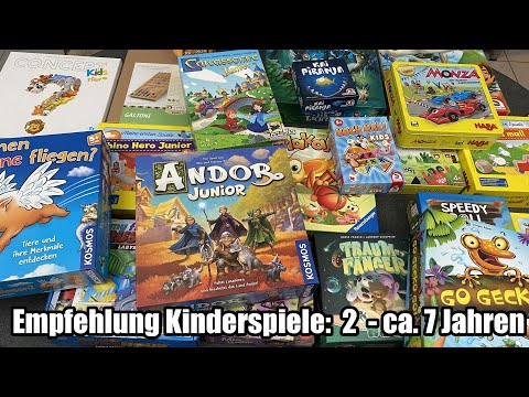 Empfehlung Kinderspiele 2 bis ca. 7 Jahren (Weihnachten, Geburtstag, etc.)