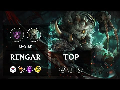 Rengar Top vs Renekton - KR Master Patch 9.4