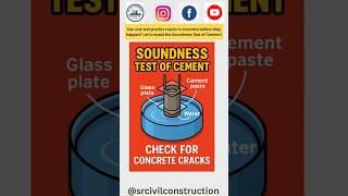 Watch the Soundness Test: The Secret to Strong Concrete II #shorts #viral #srcivilconstruction