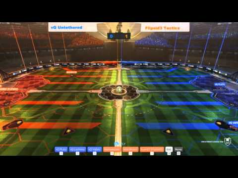 Rocket Royale - FlipSid3 Tactics vs vQ Untethered (Group Round)