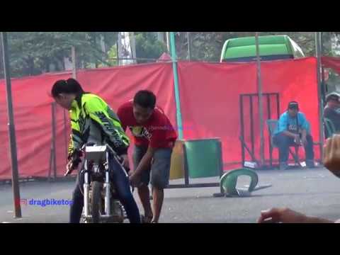 SANTY MS Juara 1 Satria Fu 200cc,, Timenya jauh dari lawan2nya