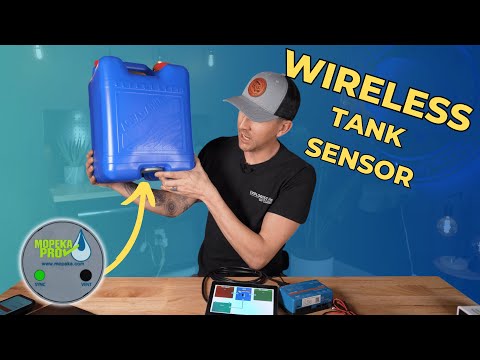 WIRELESS WATER TANK SENSOR FOR A CAMPER VAN (MOPEKA PRO)