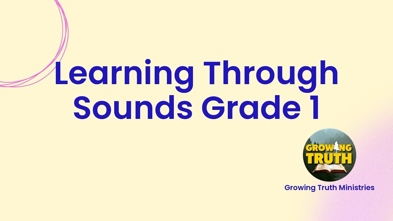1st Grade Learning Through Sounds Phonics Program | Teachers Guide