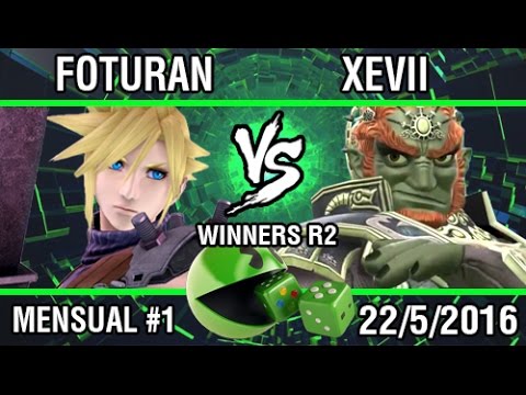 [Smash @ Gambler #1] FotuRAN (Cloud) vs Xevii (Ganondorf, Cloud) SSB4 Winners R2