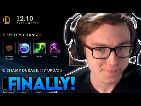 MY OPINION ON PATCH 12.10!