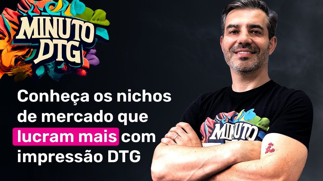 Minuto DTG DSI + Epson – Ep. 12 – É a tecnologia DTG abrindo portas para novos negócios.