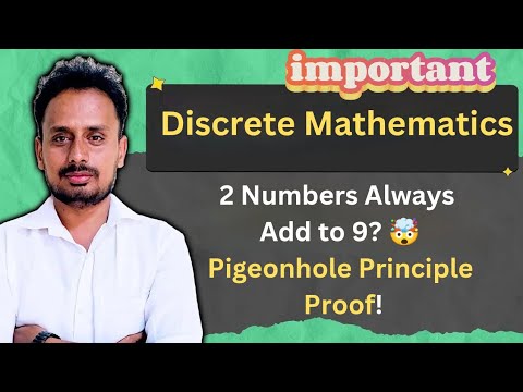 Choose 5 Numbers from 1 to 8 — Must Add to 9?  | Pigeonhole Principle | BCS405A VTU