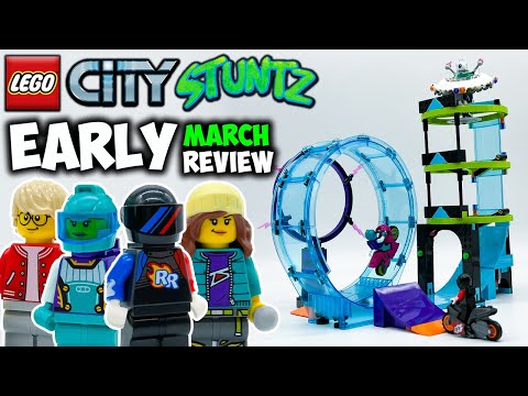 Конструктор LEGO City Stuntz Невероятная задача для каскадеров 385 деталей (60361)
